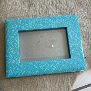 Ceramic polka dot frame